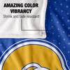 Albany State University Golden Rams Blanket, 36"x58" Logo Dots, Silky Touch Super Soft Throw view 4