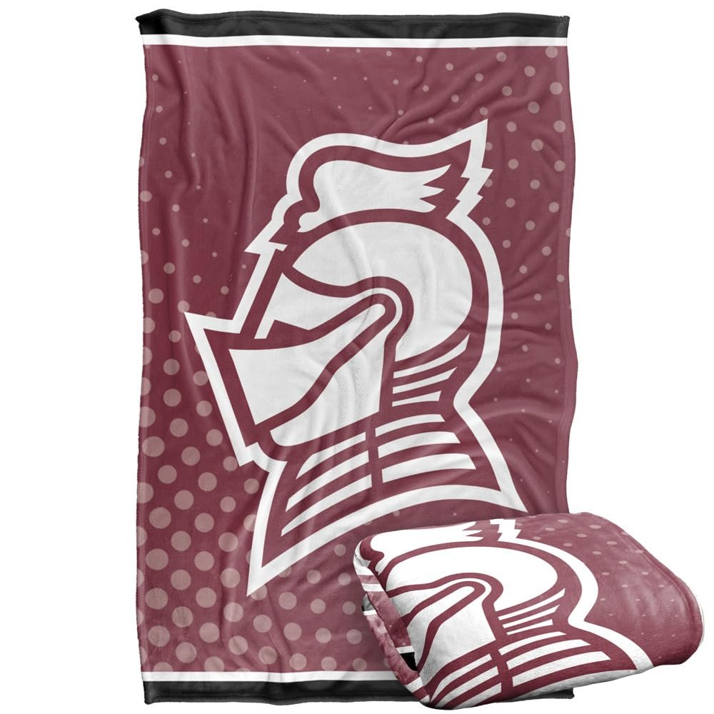 Bellarmine University Knights Blanket, 36"x58" Logo Dots, Silky Touch Super Soft Throw