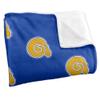 Albany State University Golden Rams Blanket, 36"x58" Logo Pattern, Silky Touch Super Soft Throw view 3