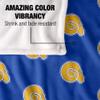 Albany State University Golden Rams Blanket, 36"x58" Logo Pattern, Silky Touch Super Soft Throw view 4