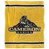 Cameron University Aggies Blanket, 50"x60" Primary Logo Stripes, Silky Touch Super Soft Throw view 2