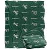 Adams State University Grizzlies Blanket, 50"x60" Logo Pattern, Silky Touch Super Soft Throw view 1