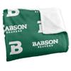 Babson College Beavers Blanket, 36"x58" Logo Pattern, Silky Touch Super Soft Throw view 3