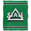 Delta State University Statesmen Blanket, 50"x60" Primary Logo Stripes, Silky Touch Super Soft Throw view 2