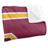 Bethune-Cookman University Wildcats Blanket, 50"x60" Primary Logo Stripes, Silky Touch Super Soft Throw view 3