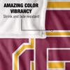 Bethune-Cookman University Wildcats Blanket, 50"x60" Primary Logo Stripes, Silky Touch Super Soft Throw view 4