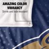 Montana State University Bobcats Blanket, 50"x60" Logo Dots, Silky Touch Super Soft Throw view 4