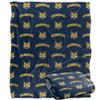 Quinnipiac University Bobcats Blanket, 50"x60" Logo Pattern, Silky Touch Super Soft Throw view 1
