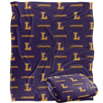 Lipscomb University Bisons Blanket, 50"x60" Logo Pattern, Silky Touch Super Soft Throw