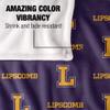 Lipscomb University Bisons Blanket, 50"x60" Logo Pattern, Silky Touch Super Soft Throw view 4