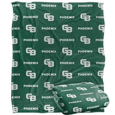 University of Wisconsin-Green Bay Phoenix Blanket, 50"x60" Logo Pattern, Silky Touch Super Soft Throw