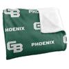 University of Wisconsin-Green Bay Phoenix Blanket, 50"x60" Logo Pattern, Silky Touch Super Soft Throw view 3