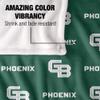 University of Wisconsin-Green Bay Phoenix Blanket, 50"x60" Logo Pattern, Silky Touch Super Soft Throw view 4