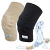 SKATINGSPIRIT Gel Knee Pads (1 Pair), Cushion and Support Knee Cap for Dancing Figure Skating Gymnastic, Youth and Adult (Black Medium) view 1