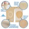 SKATINGSPIRIT Gel Knee Pads (1 Pair), Cushion and Support Knee Cap for Dancing Figure Skating Gymnastic, Youth and Adult (Black Medium) view 4