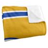 Albany State University Golden Rams Blanket, 36"x58" Primary Logo Stripes, Silky Touch Super Soft Throw view 3