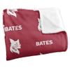 Bates College Bobcats Blanket, 36"x58" Logo Pattern, Silky Touch Super Soft Throw view 3