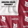 Bates College Bobcats Blanket, 36"x58" Logo Pattern, Silky Touch Super Soft Throw view 4