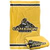 Cameron University Aggies Blanket, 36"x58" Primary Logo Stripes, Silky Touch Super Soft Throw view 1