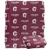 University of Arkansas at Little Rock Trojans Blanket, 50"x60" Logo Pattern, Silky Touch Super Soft Throw view 1