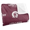 University of Arkansas at Little Rock Trojans Blanket, 50"x60" Logo Pattern, Silky Touch Super Soft Throw view 3