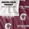 University of Arkansas at Little Rock Trojans Blanket, 50"x60" Logo Pattern, Silky Touch Super Soft Throw view 4