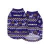 Baltimore Ravens NFL Ugly Pattern Family Holiday Pajamas - Dog Sweater - S view 3