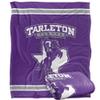 Tarleton State University Bruins Blanket, 50"x60" Primary Logo Stripes, Silky Touch Super Soft Throw view 1