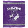 Tarleton State University Bruins Blanket, 50"x60" Primary Logo Stripes, Silky Touch Super Soft Throw view 2