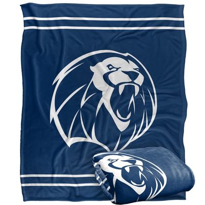 University of Arkansas - Fort Smith Lions Blanket, 50"x60" Primary Logo Stripes, Silky Touch Super Soft Throw