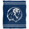University of Arkansas - Fort Smith Lions Blanket, 50"x60" Primary Logo Stripes, Silky Touch Super Soft Throw view 2