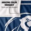 University of Arkansas - Fort Smith Lions Blanket, 50"x60" Primary Logo Stripes, Silky Touch Super Soft Throw view 4