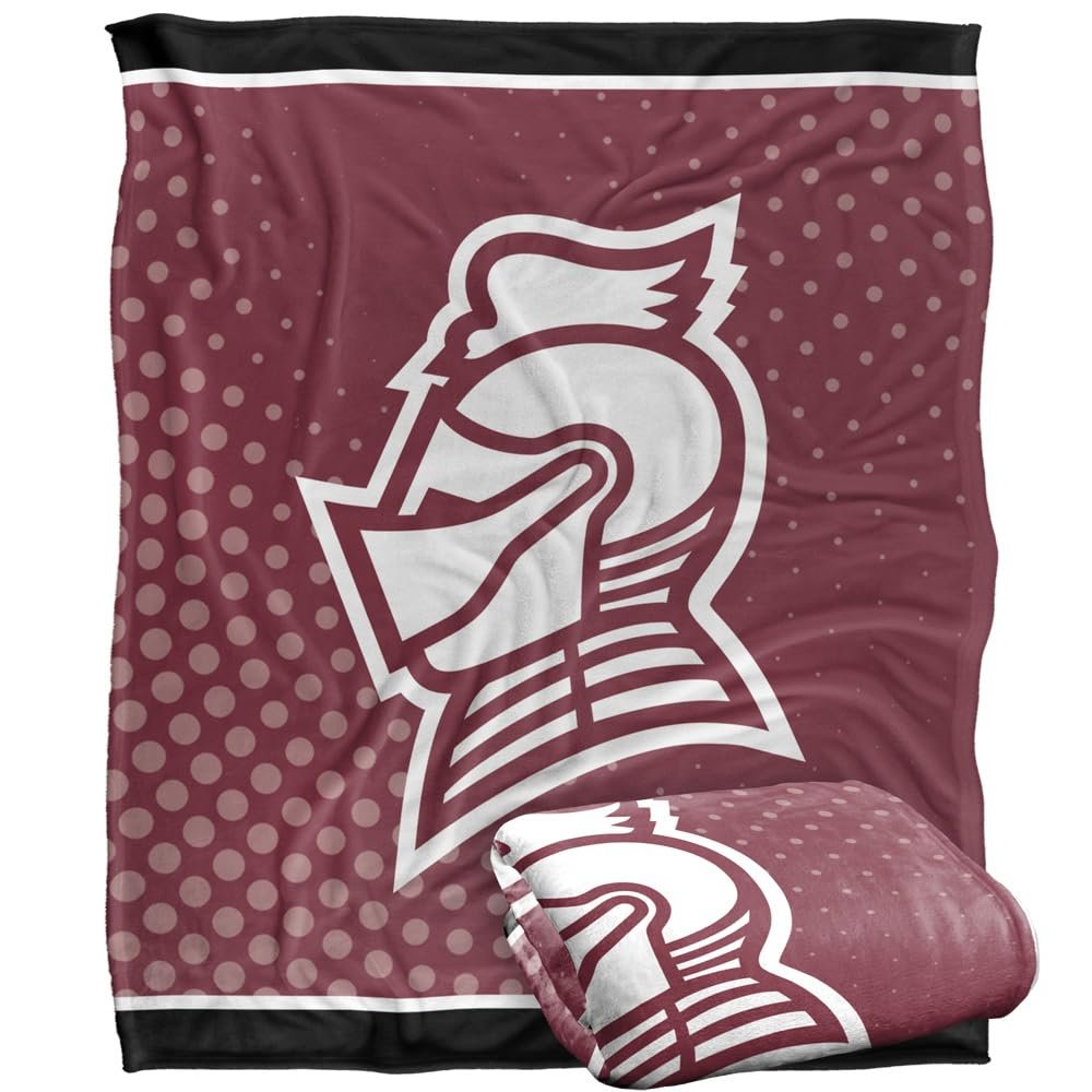 Bellarmine University Knights Blanket, 50"x60" Logo Dots, Silky Touch Super Soft Throw