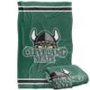 Cleveland State University Vikings Blanket, 36"x58" Primary Logo Stripes, Silky Touch Super Soft Throw view 1