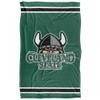 Cleveland State University Vikings Blanket, 36"x58" Primary Logo Stripes, Silky Touch Super Soft Throw view 2