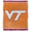 Virginia Tech Hokies Blanket, 50"x60" Logo Dots, Silky Touch Super Soft Throw view 2