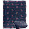 University of Richmond Spiders Blanket, 50"x60" Logo Pattern, Silky Touch Super Soft Throw view 1