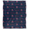 University of Richmond Spiders Blanket, 50"x60" Logo Pattern, Silky Touch Super Soft Throw view 2
