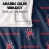 University of Richmond Spiders Blanket, 50"x60" Logo Pattern, Silky Touch Super Soft Throw view 4
