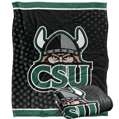Cleveland State University Vikings Blanket, 50"x60" Logo Dots, Silky Touch Super Soft Throw