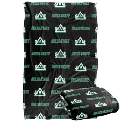 Delta State University Statesmen Blanket, 36"x58" Logo Pattern, Silky Touch Super Soft Throw