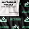 Delta State University Statesmen Blanket, 36"x58" Logo Pattern, Silky Touch Super Soft Throw view 4