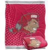 Sacred Heart University Pioneers Blanket, 50"x60" Logo Dots, Silky Touch Super Soft Throw view 1