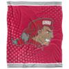 Sacred Heart University Pioneers Blanket, 50"x60" Logo Dots, Silky Touch Super Soft Throw view 2