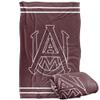 Alabama A&M University Bulldogs Blanket, 36"x58" Primary Logo Stripes, Silky Touch Super Soft Throw view 1