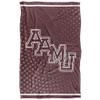 Alabama A&M University Bulldogs Blanket, 36"x58" Logo Dots, Silky Touch Super Soft Throw view 2