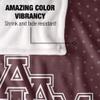 Alabama A&M University Bulldogs Blanket, 36"x58" Logo Dots, Silky Touch Super Soft Throw view 4