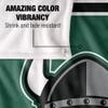 Cleveland State University Vikings Blanket, 50"x60" Primary Logo Stripes, Silky Touch Super Soft Throw view 4
