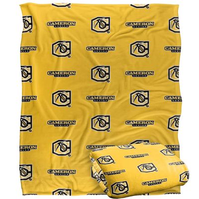 Cameron University Aggies Blanket, 50"x60" Logo Pattern, Silky Touch Super Soft Throw