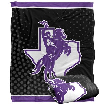 Tarleton State University Bruins Blanket, 50"x60" Logo Dots, Silky Touch Super Soft Throw